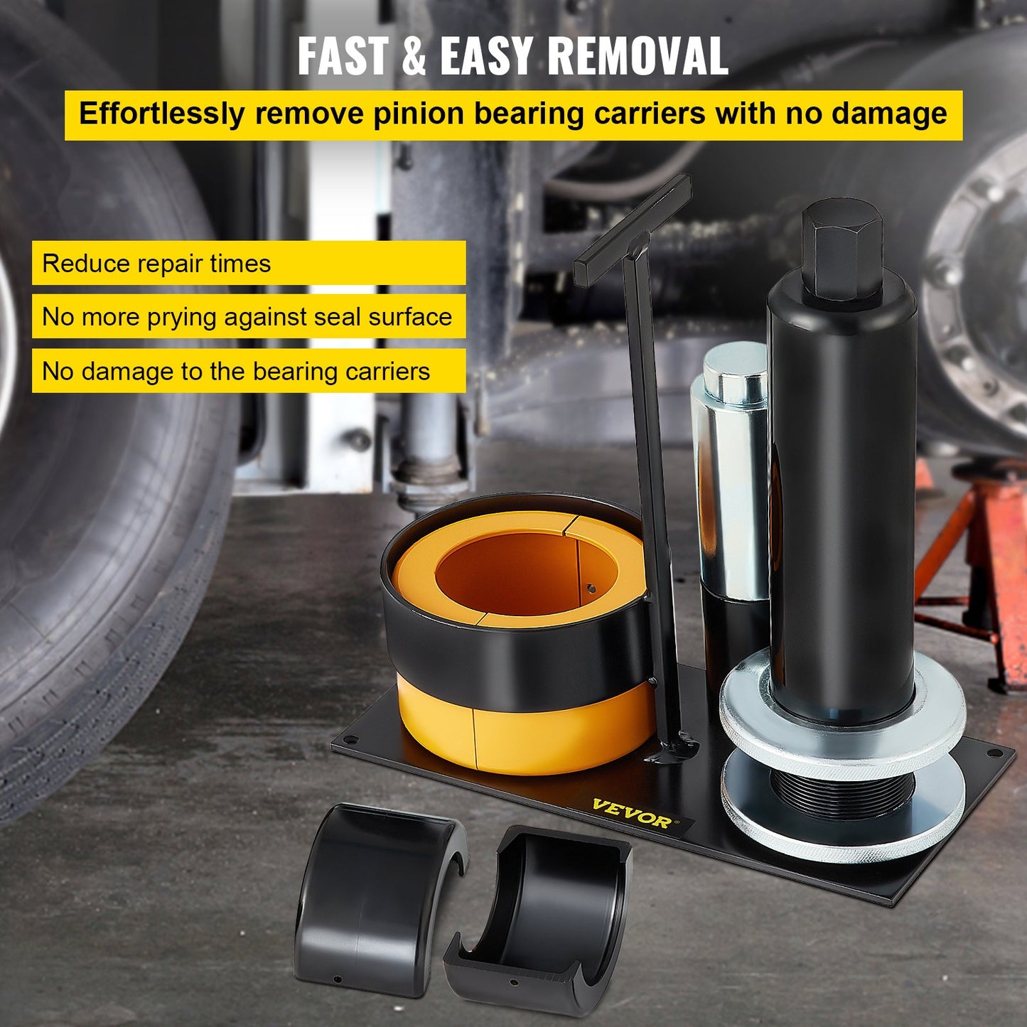VEVOR Carrier & Pinion Bearing Puller, Compatible with Dana 30, 40, 60, 70, Ford