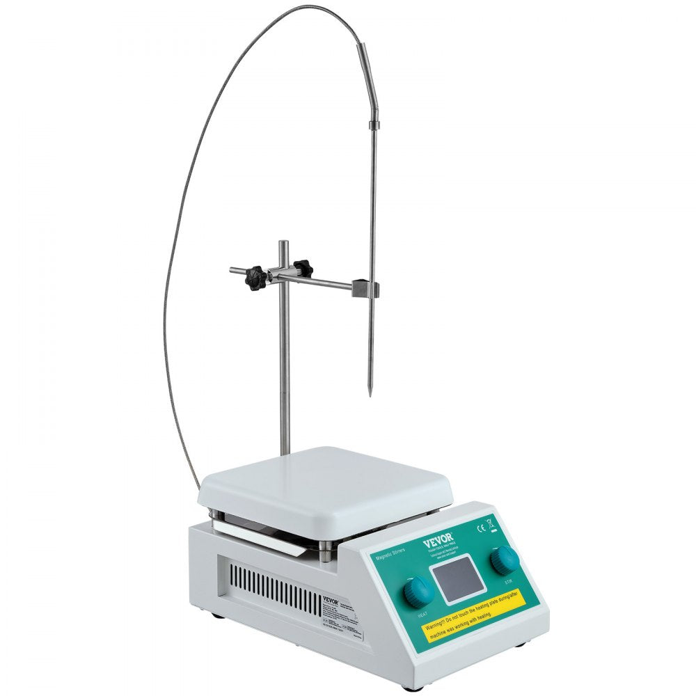 VEVOR Magnetic Stirrer Hot Plate Max 572°F/300°C Hot Plate Stirrer 0-2000 RPM