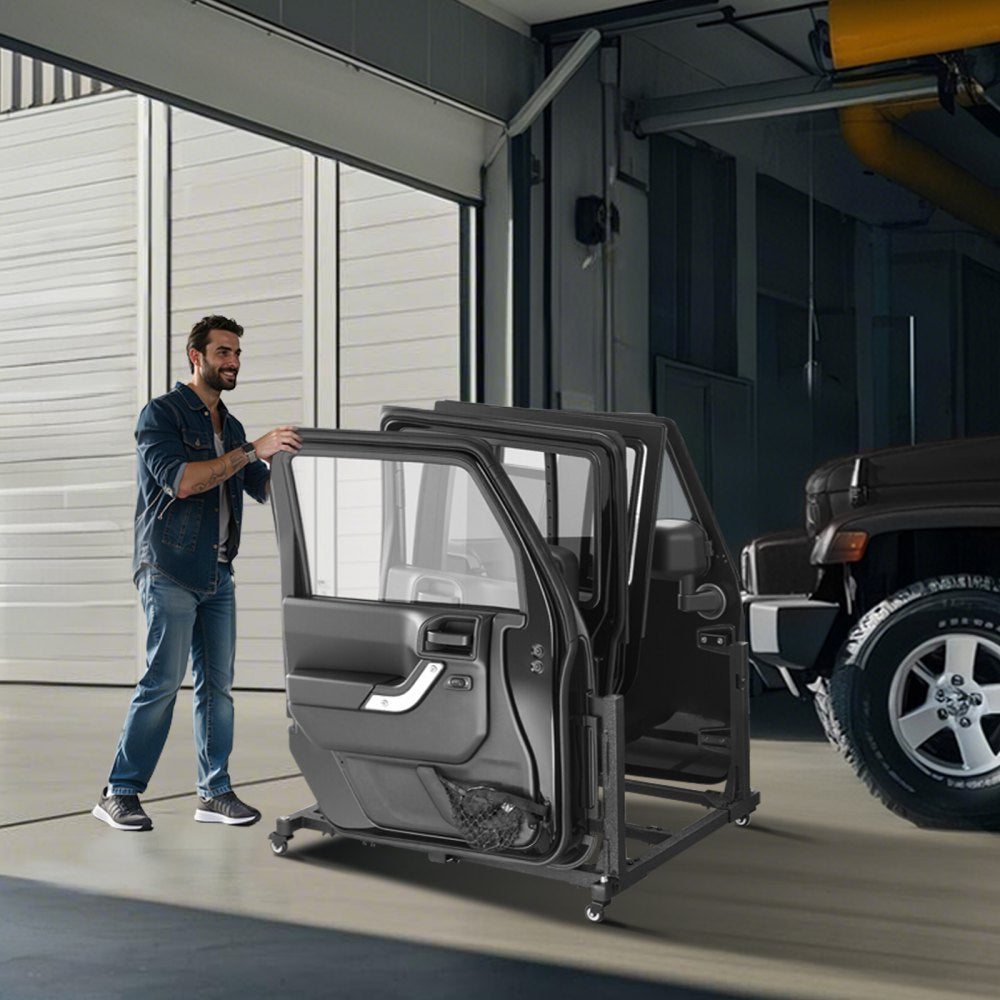 VEVOR 4 Doors Jeep Door Storage Cart for Jeep Wrangler JK JKU JL Gladiator