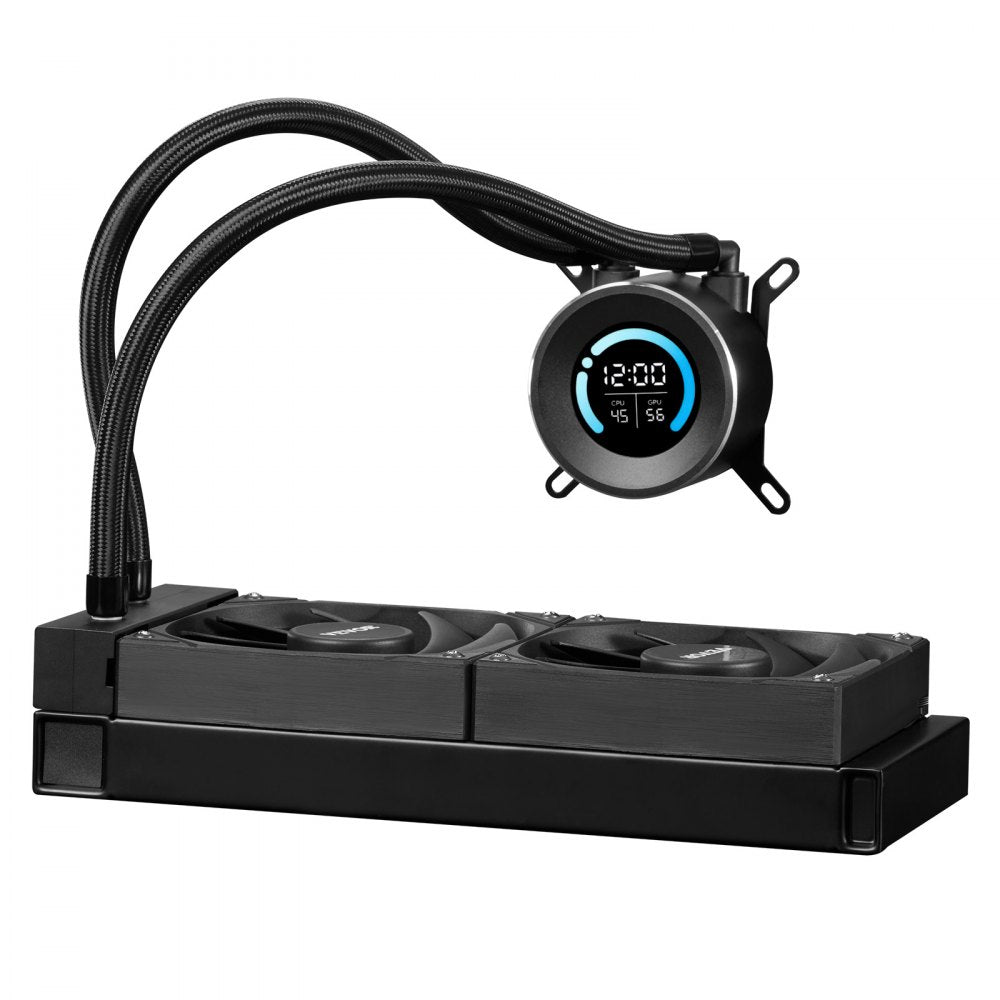 VEVOR CPU Liquid Cooler AIO CPU Water Cooler with 120 mm PWN Fans for Intel AMD