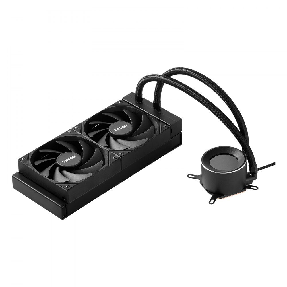 VEVOR CPU Liquid Cooler AIO CPU Water Cooler with 120 mm PWN Fans for Intel AMD