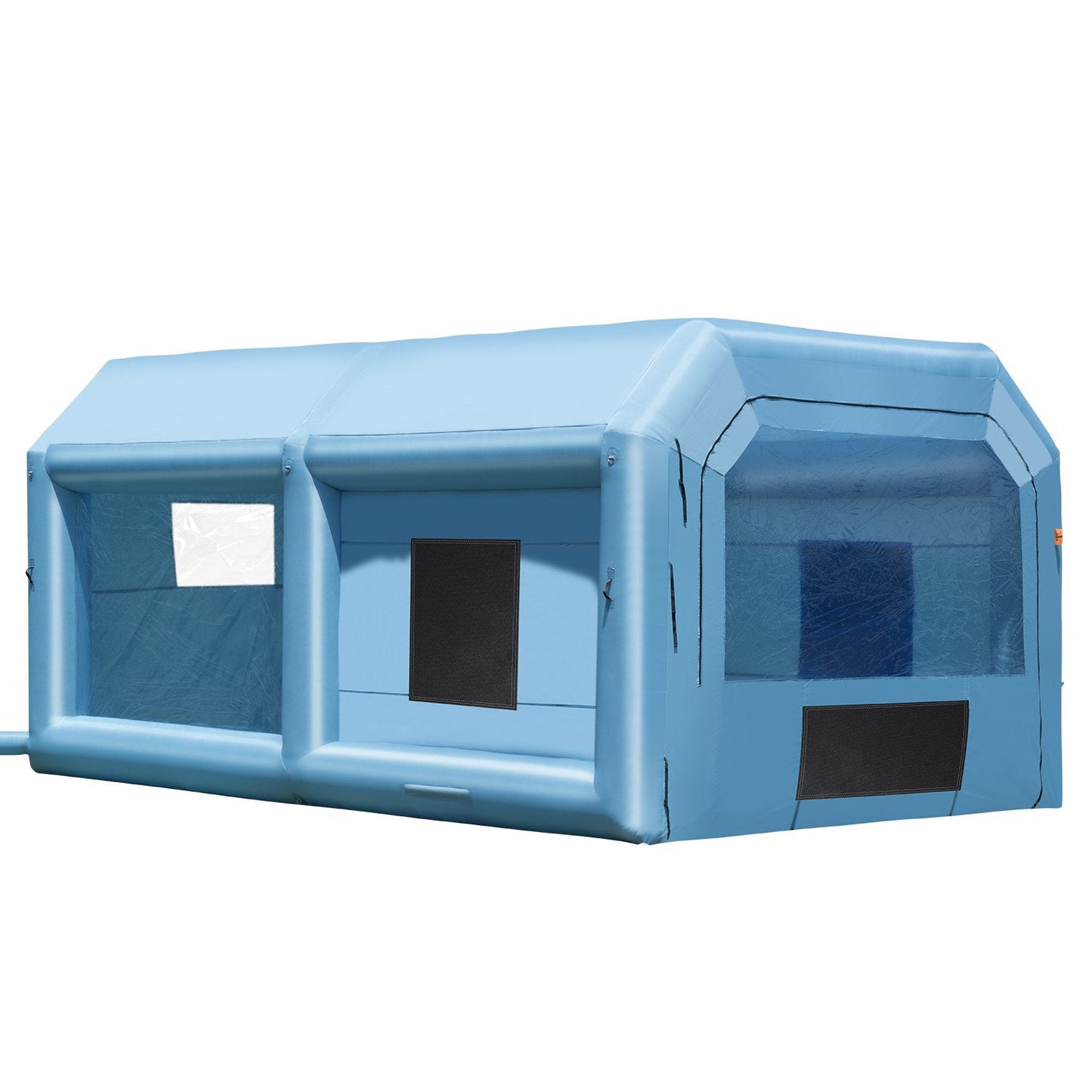 Inflatable Spray Booth 6.4x4.1x3m with 1100W Blower & Portable Storage Bag