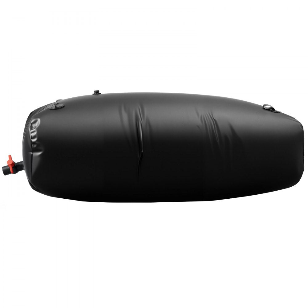 Water Storage Bladder 1000L PVC Collapsible Portable Water Tank Black
