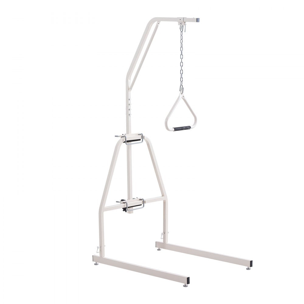 VEVOR Trapeze Bar for Bed Mobility 250LBS Bed Trapeze with Clamp and Floor Stand