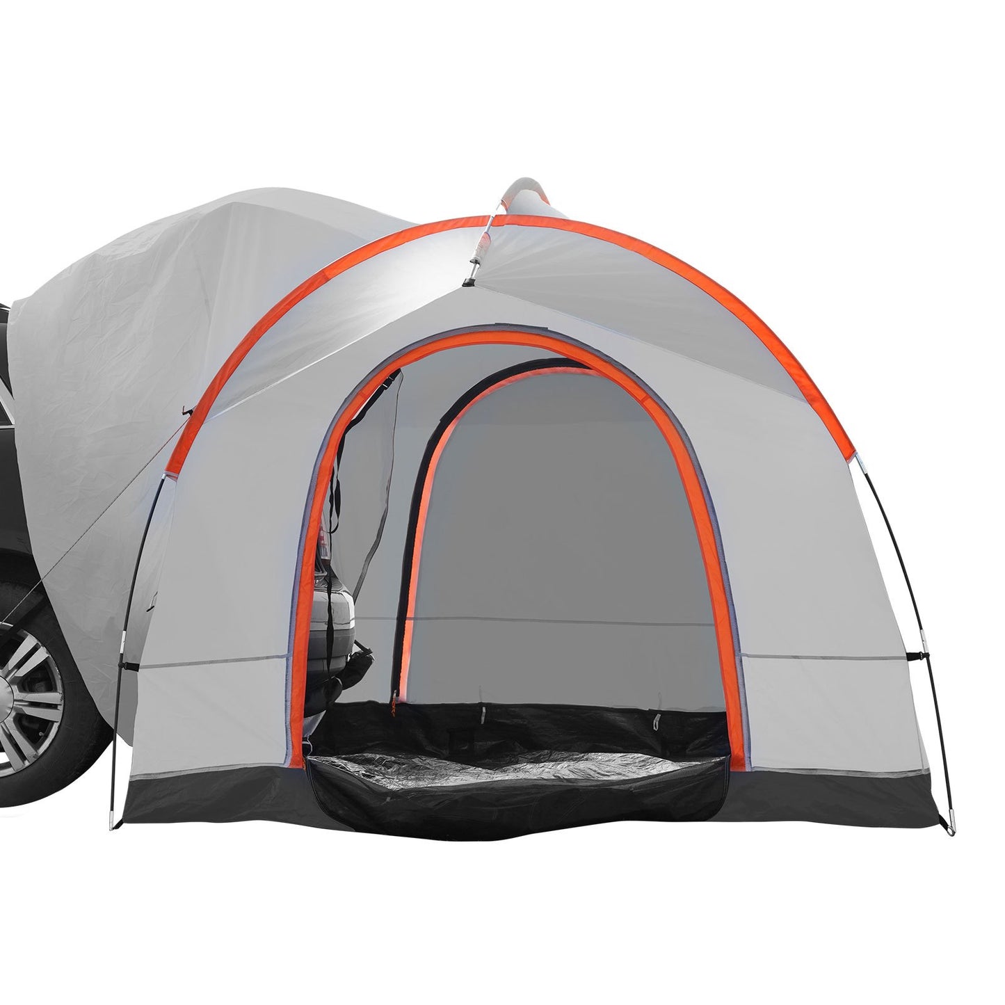 VEVOR SUV Camping Tent, 8'-8' SUV Tent Attachment for Camping with Rain Layer and