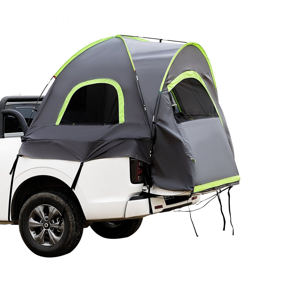 VEVOR Truck Tent 5.0-5.2ft Waterproof PU2000 Truck Bed Camping Tent 2-3 Person