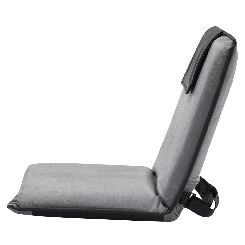 VEVOR Floor Chair with Back Support Folding Floor Chair 6 Adjustable Positions