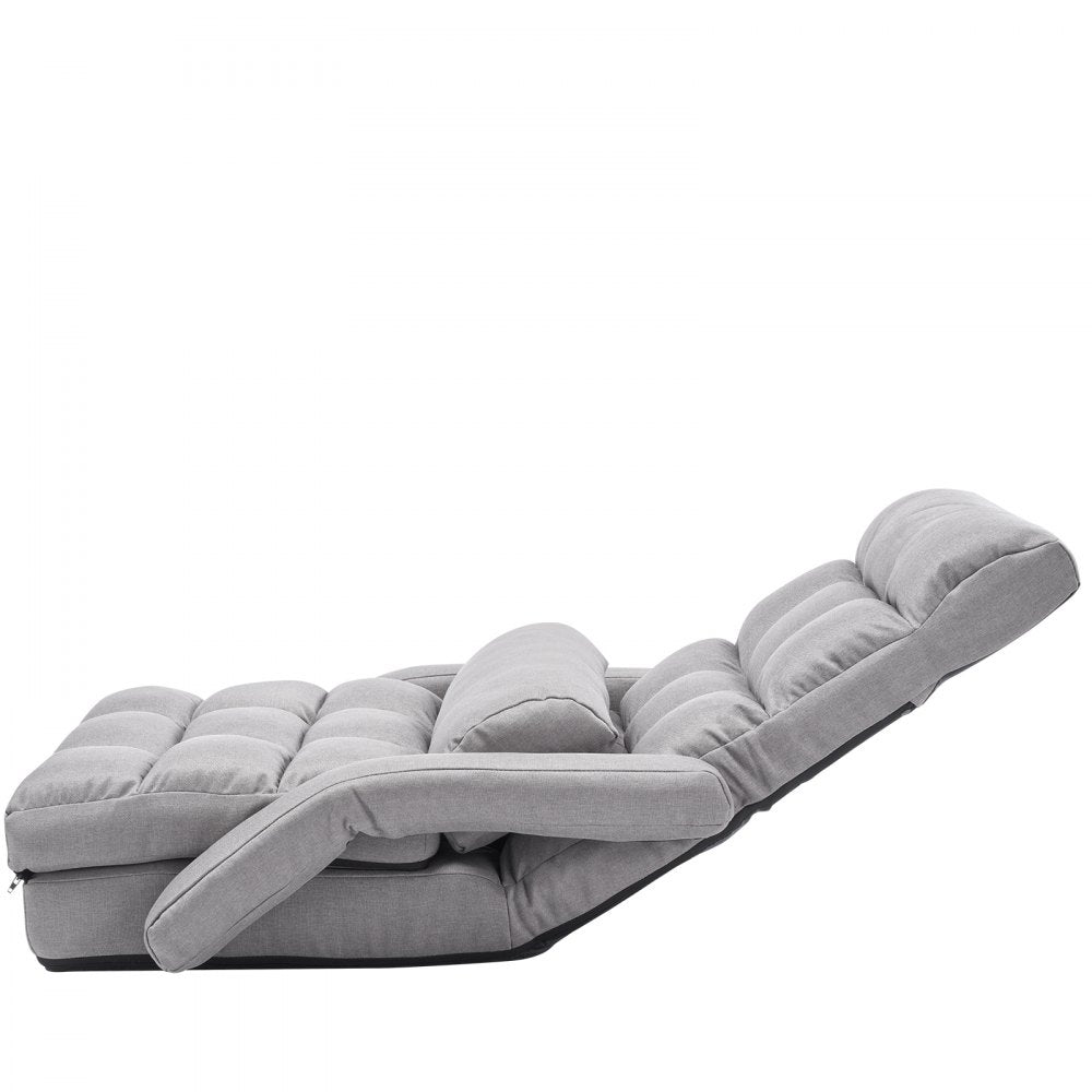 VEVOR Floor Chair with 5 Adjustable Position and Armrest Floor Gaming Chair