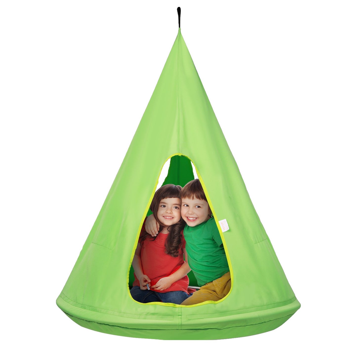 VEVOR Kids Nest Swing Chair, Hanging Hammock Chair with Adjustable Rope, Hammock