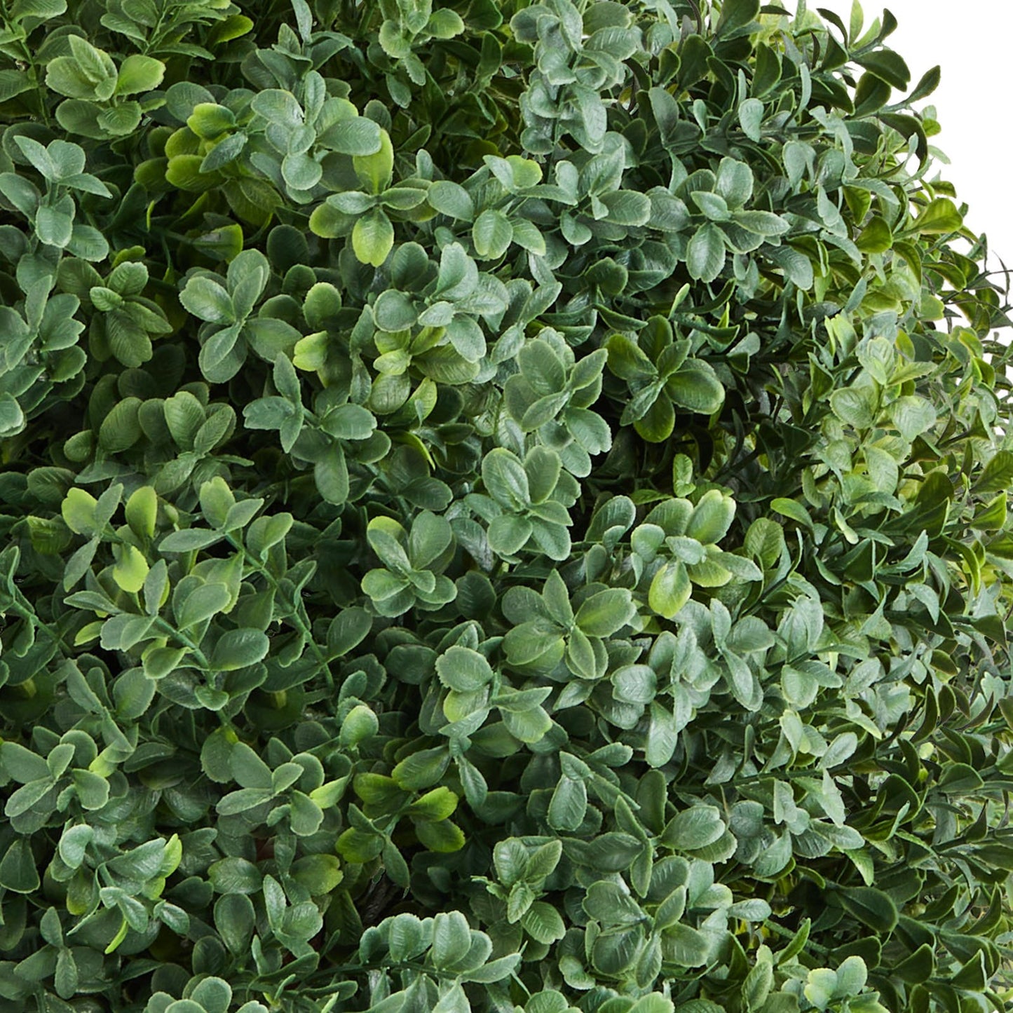 Artificial Topiary Boxwood Trees with Ground Spike, 2 Set 686mm Faux Shrubs & Bushes Potted Plants, Fake Silk Tree Look Real for Decor Front Porch Outdoor Indoor Patio Garden Balcony Backyard