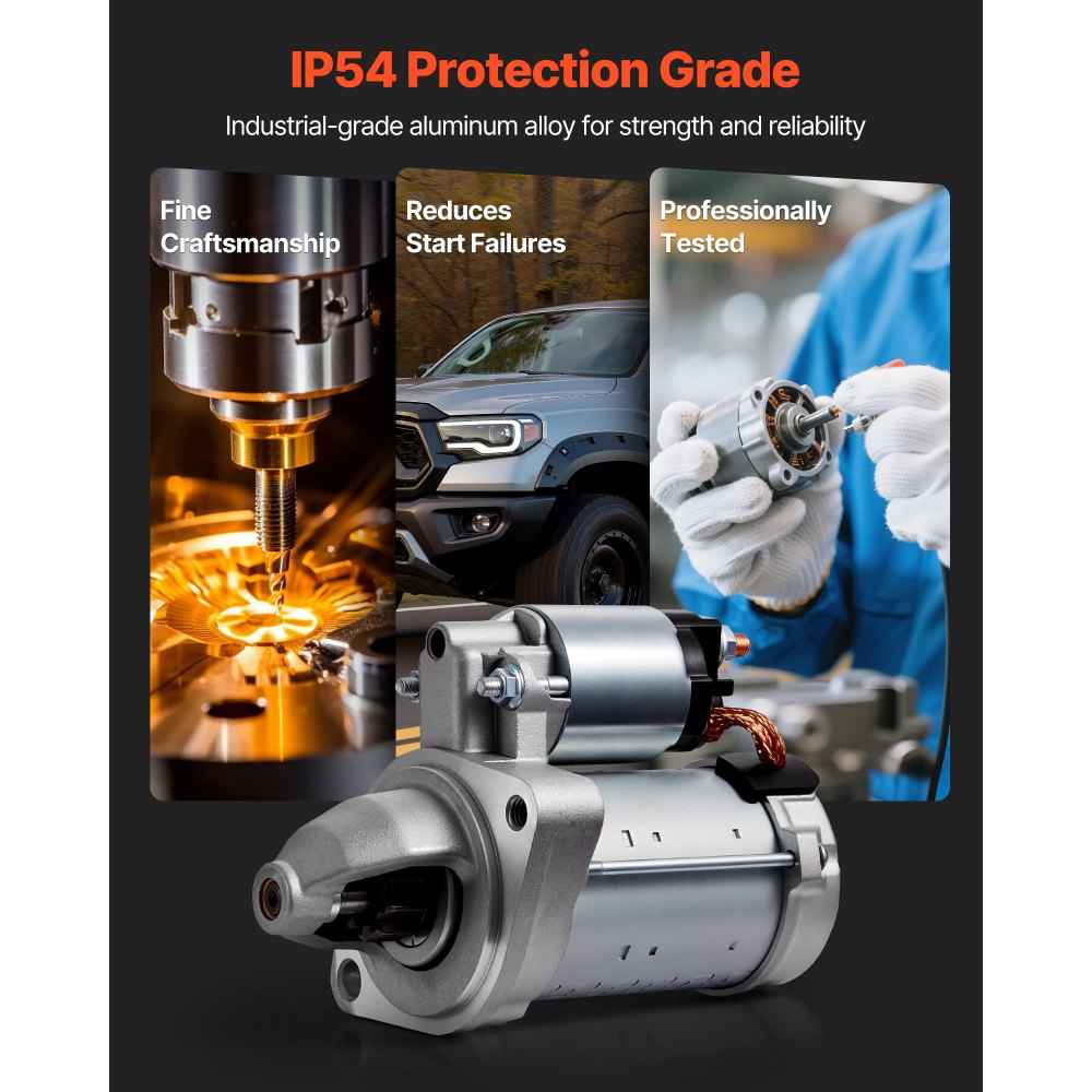 Starter High Torque Starter Motor for BMW 3.0L L6 2008-2011 17922 LRS02298