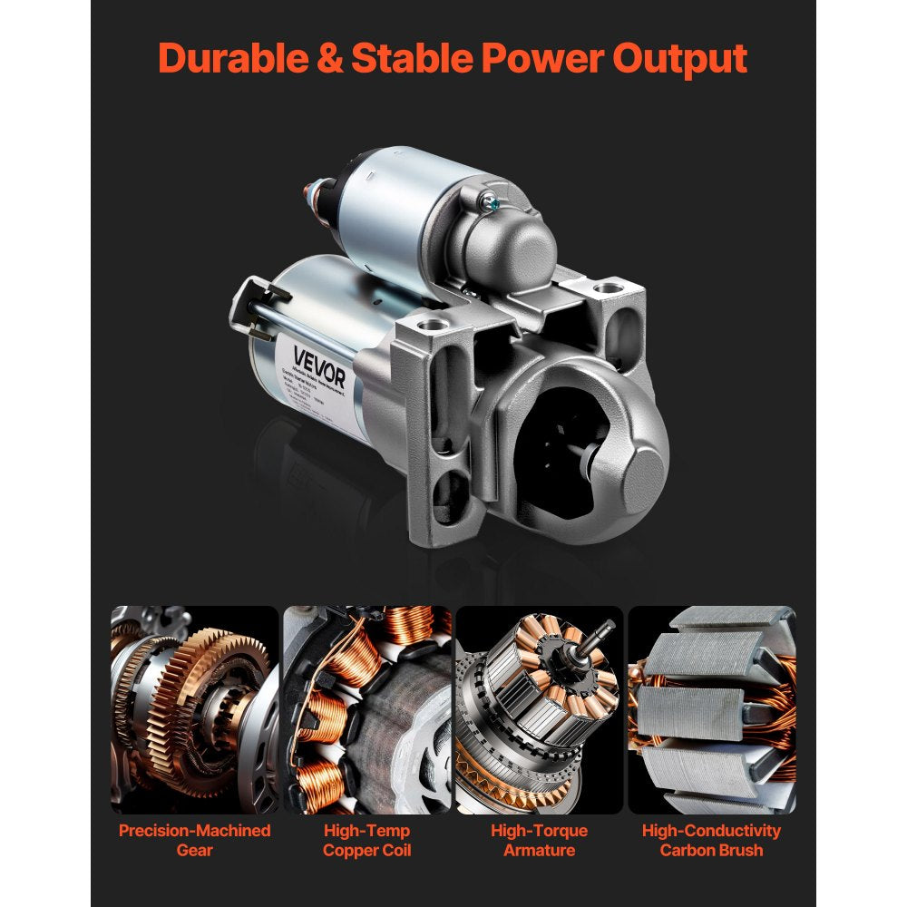 Starter High Torque Starter Motor for Buick Cadillac Chevy 6494 89-01-7440