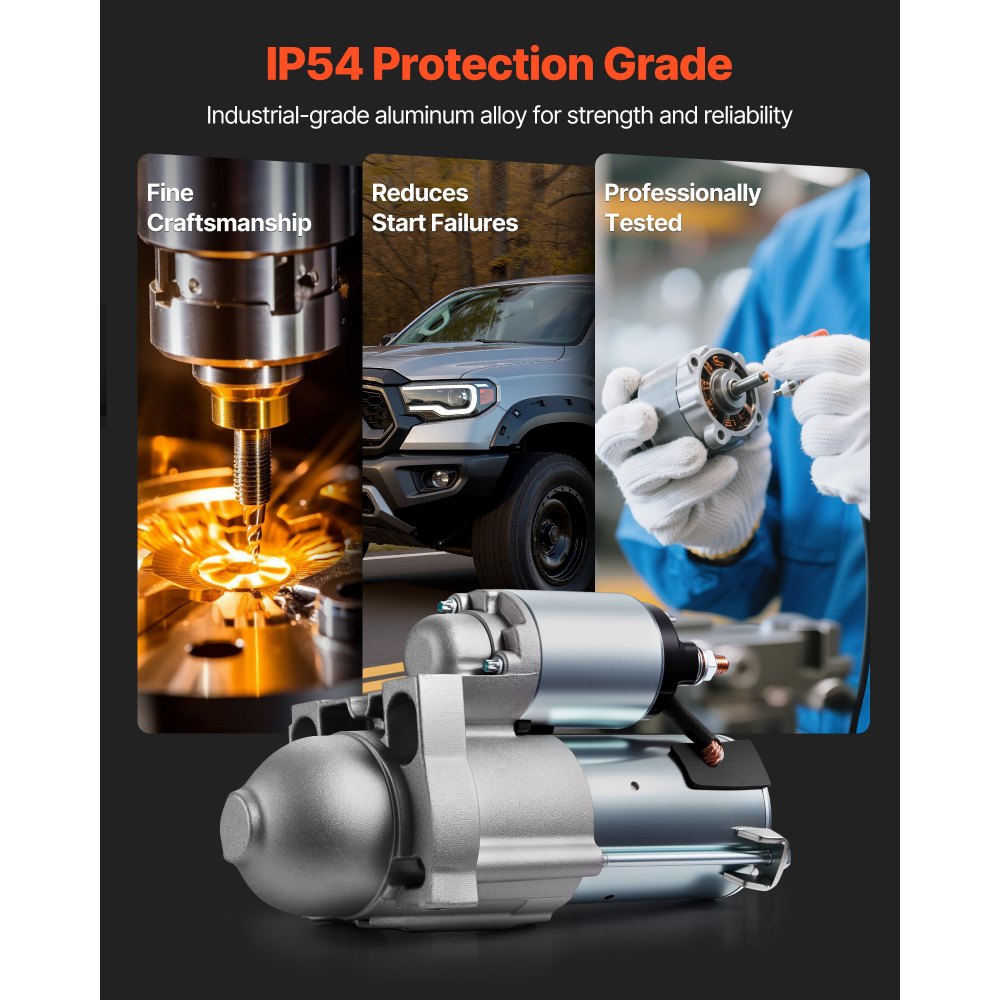 Starter High Torque Starter Motor for Buick Cadillac Chevy 6494 89-01-7440