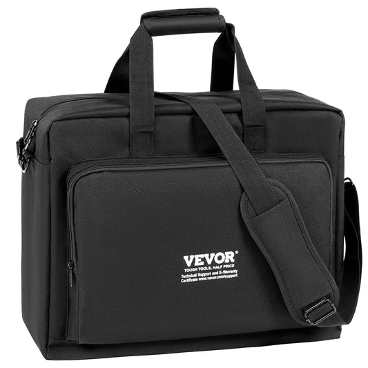VEVOR Padded DJ Mixer Gig Bag, 1200D Oxford Fabric, DJ Gear Carry Bag with a Storage