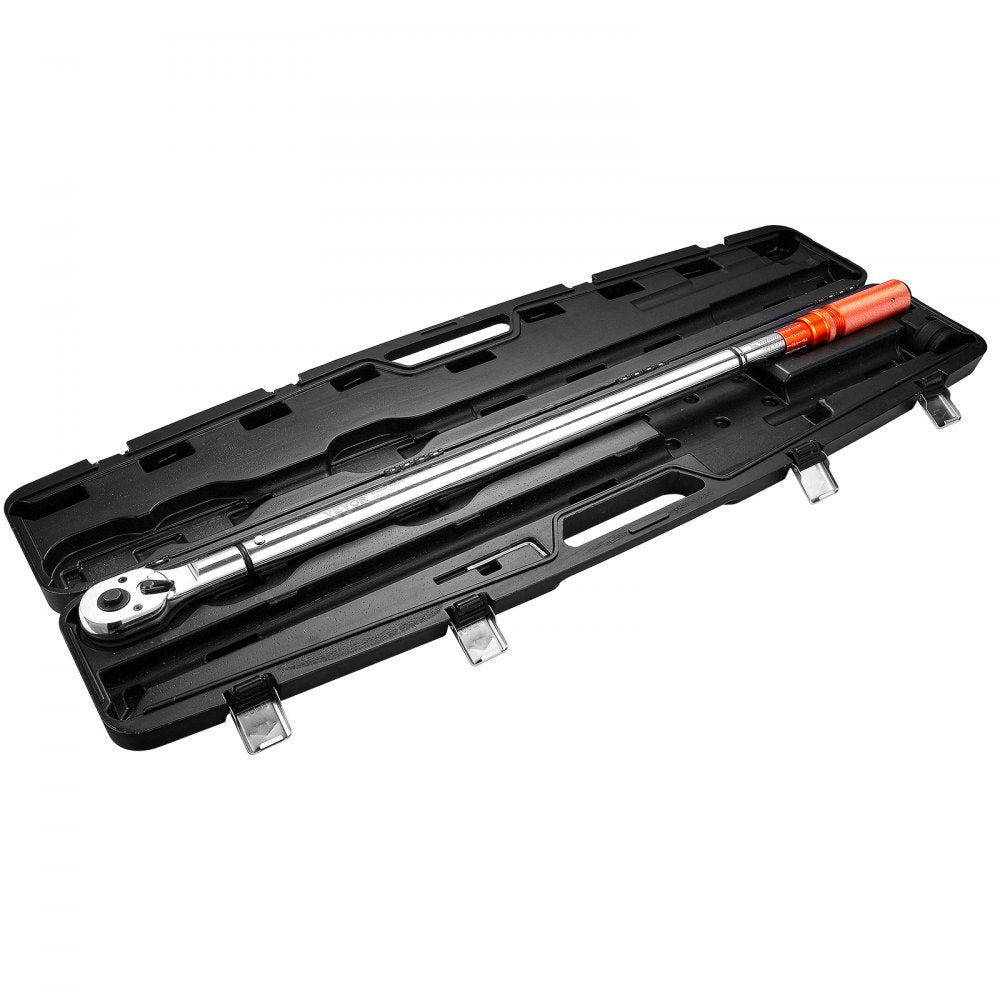 Click Torque Wrench 3/4Inch Drive 100-600 lbf-ft/136-814N.m Dual-direction
