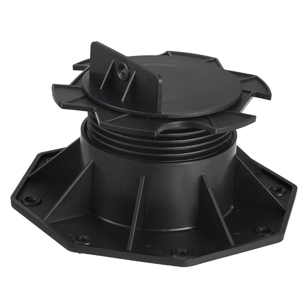 VEVOR 12 Pcs Adjustable Deck Support Pedestal Deck Foundation Base 2.36-5.31 in