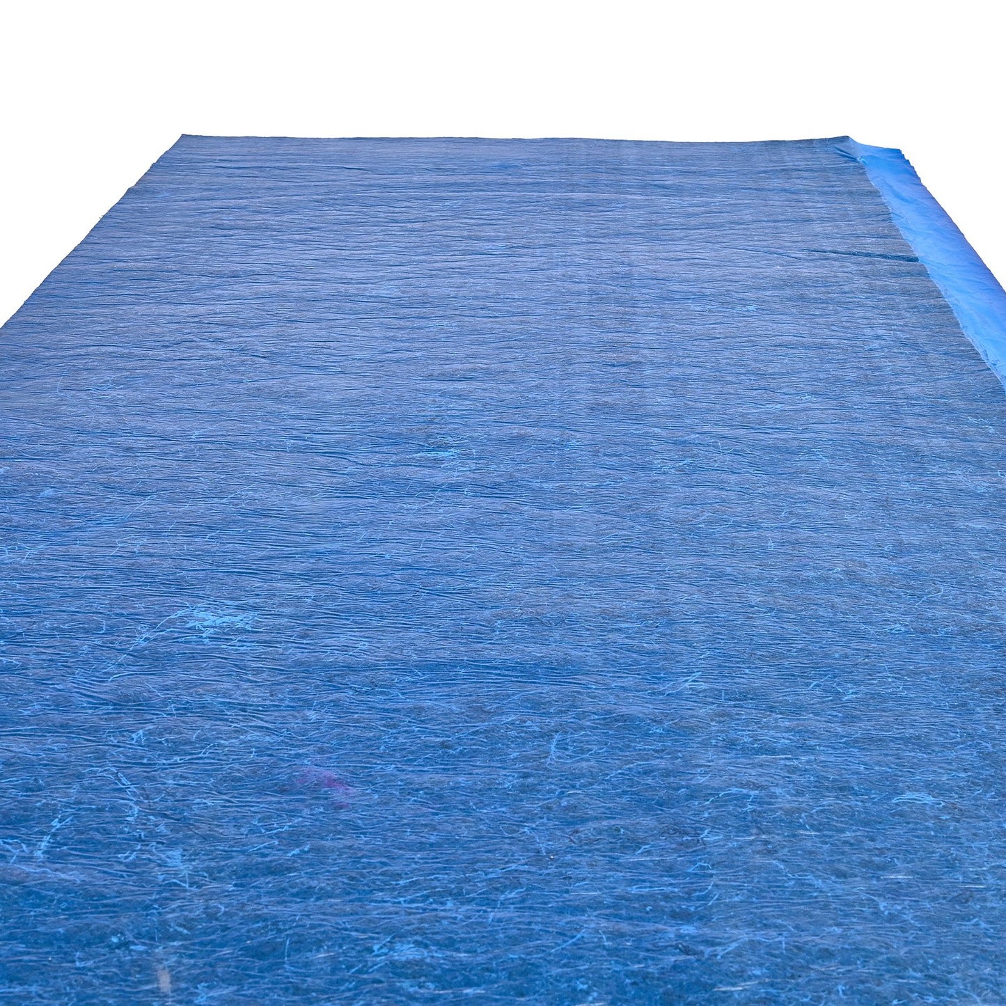 Floor Underlayment 9.3 m²/Roll, 3 mm Thick Laminate Flooring Padding with Attached Vapor Barrier, Heavy Duty Fiber + PE Film, Soundproofing & Noise Reduction, Ideal for Vinyl Wood Flooring
