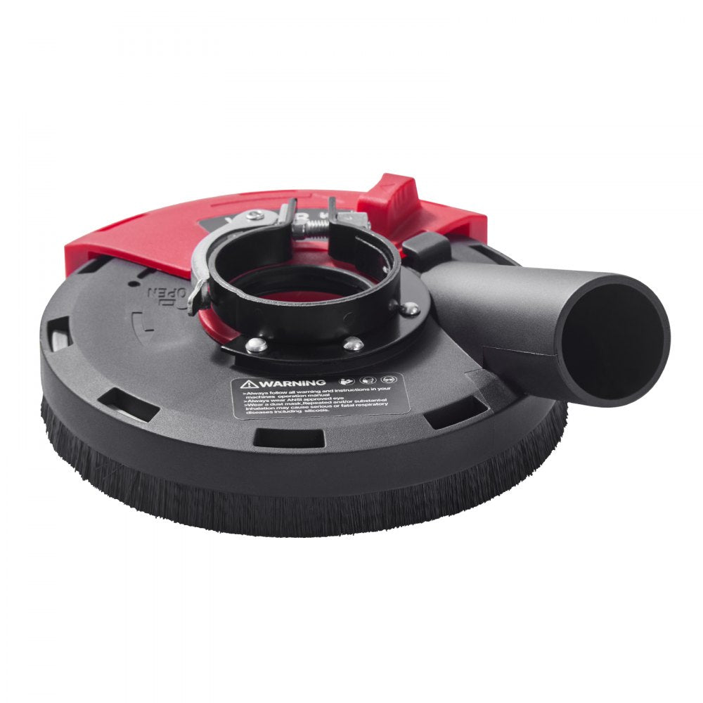VEVOR Angle Grinder Dust Shroud 4-5 in 6 Clamping Washers & 5 in Grinding Wheel