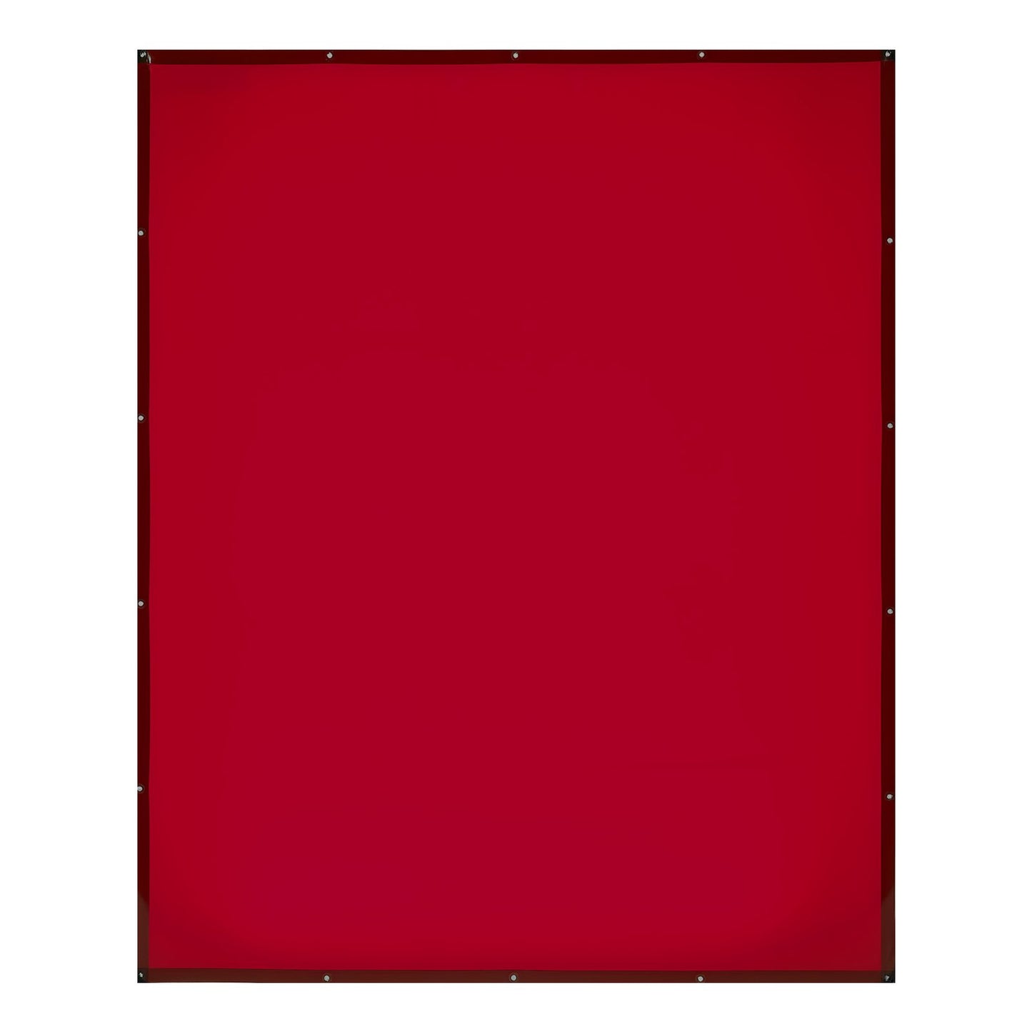 2PCS Welding Curtains, 1.74 x 2.34m Welding Screen Curtain, Flame-Resistant Vinyl Safety Protective Screen with 6-Level UV Protection & Hanging Holes, Portable for Workshop/Industrial Use, Red