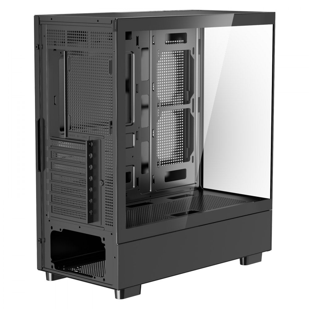 VEVOR Mid-Tower ATX PC Gaming Case Computer Case with 6 x 120 mm PWM ARGB Fans