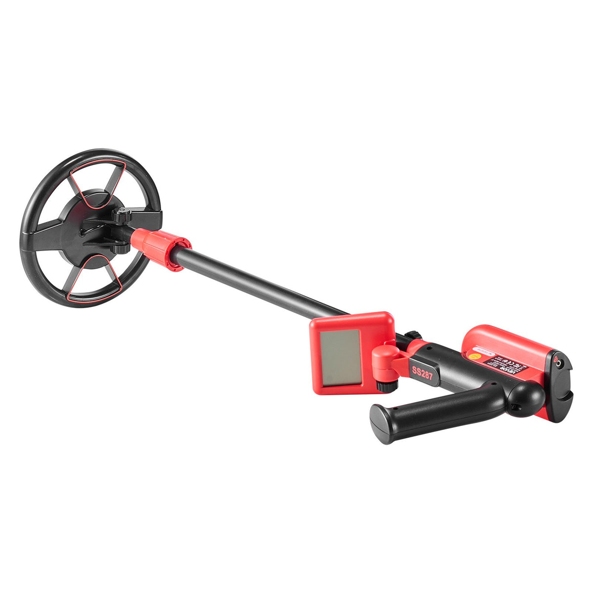 Metal Detector, 152.4 mm, Lightweight Metal Detector with LCD Display, P68 Waterproof Search Coil, Adjustable 580-860 mm High Accuracy Gold Detector, Easy to Use, for Detecting Gold Treasure