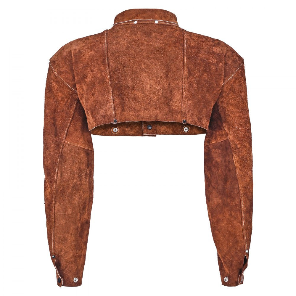 VEVOR Leather Welding Cape Sleeve Heavy Duty Flame Resistant Cape Sleeve XL-Size