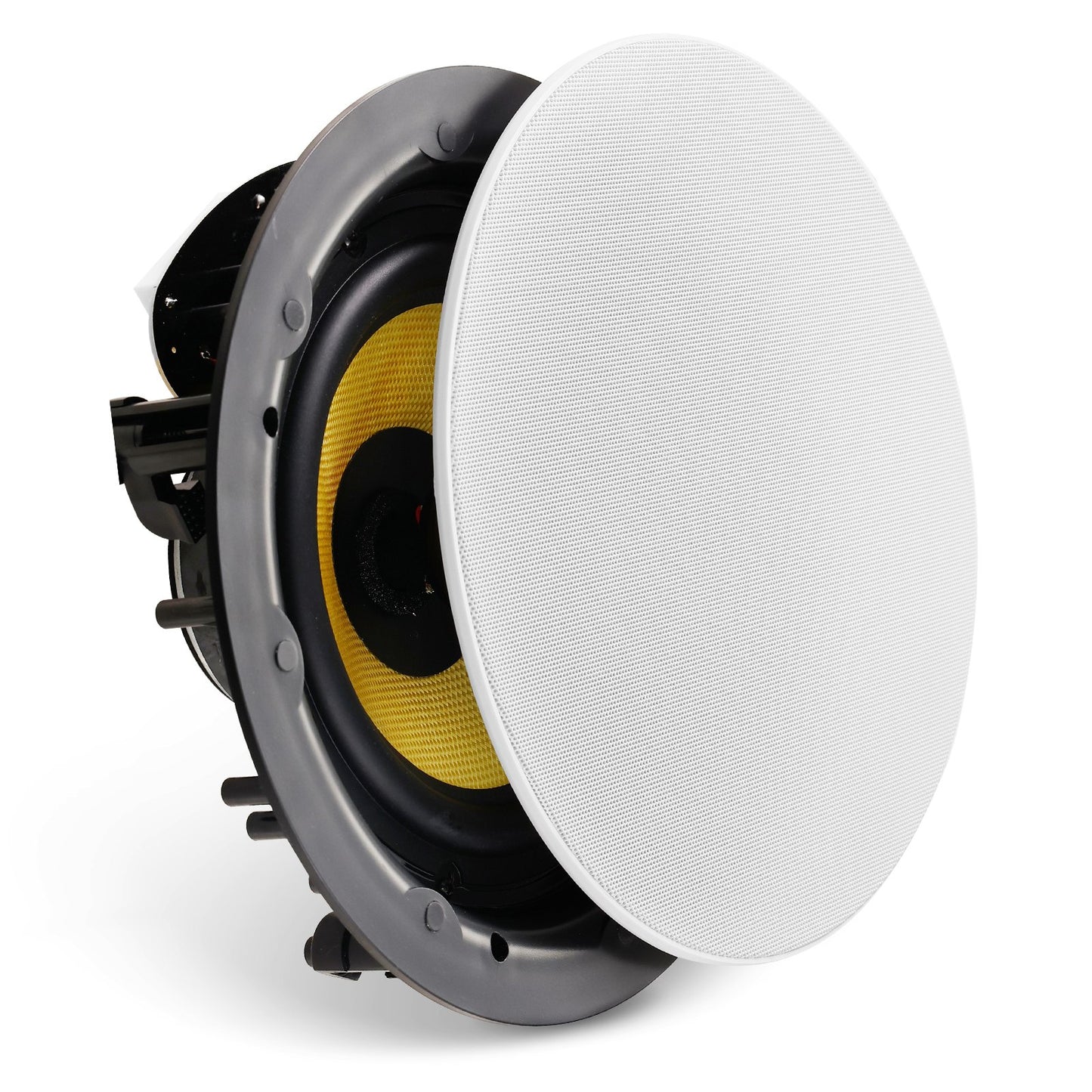 VEVOR 203.2 mm in Ceiling Speakers, 200-Watts, Flush Mount Ceiling & in-Wall Speakers