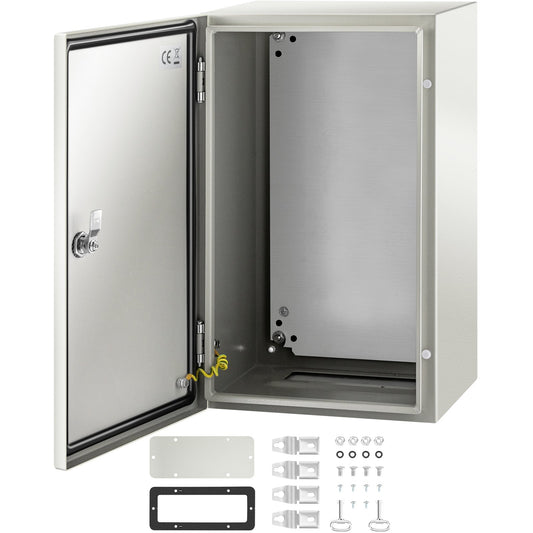 VEVOR NEMA Steel Enclosure, 20 x 12 x 10\'\' NEMA 4X Steel Electrical Box, IP66