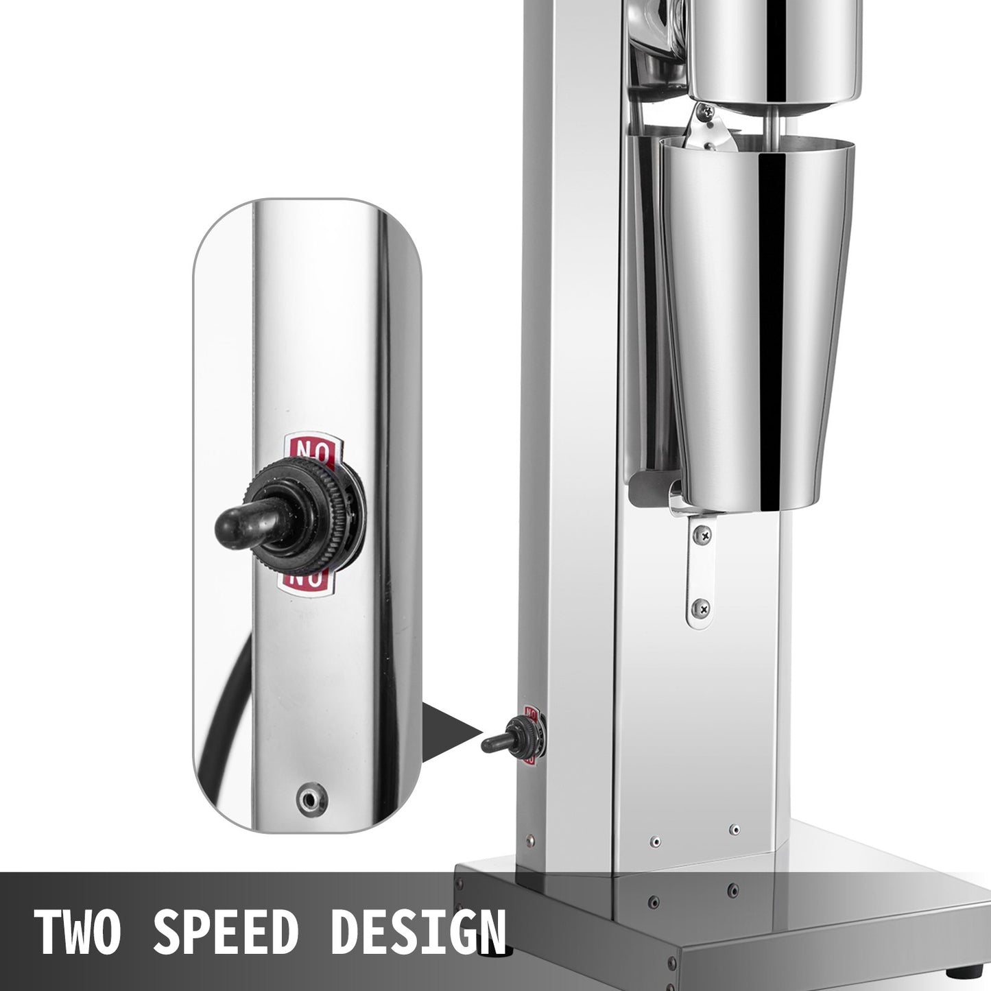Vevor Milkshake Maker Kit, Electric Milkshake Maker, Stainless Steel Milkshake Machine
