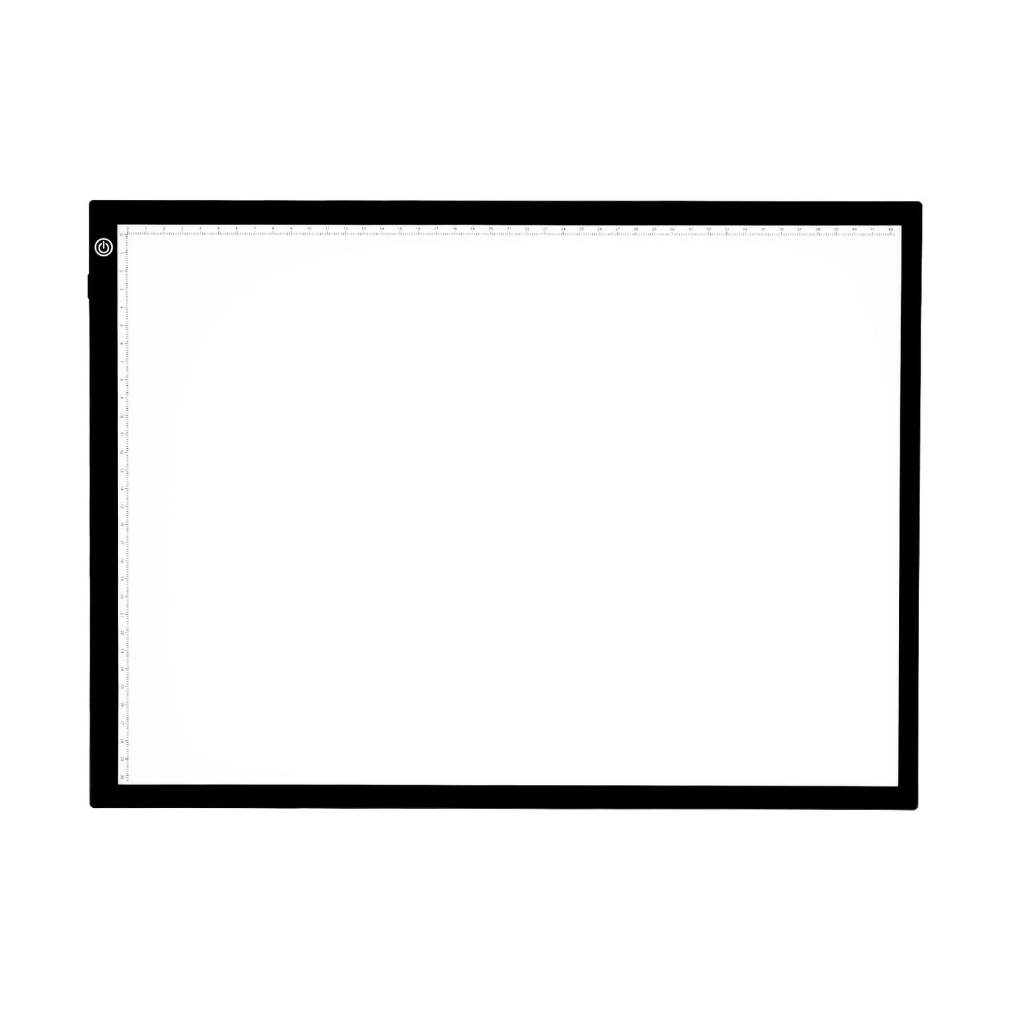 Light Board, A3 LED Light Pad with 3 Level Dimmable Brightness, USB Powered Light Table for Tracing, Light Box for Diamond Painting, Animation, Sketching, Drawing, Stenciling, Artists (Black)