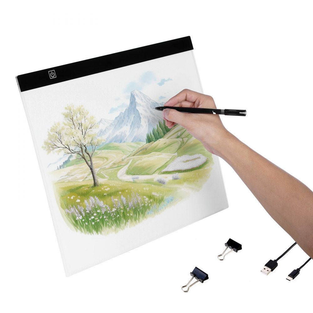 B4 LED Light Board USB Powered Tracing Light Pad for Diamond Painting