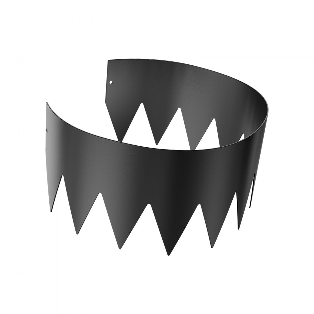 Steel Landscape Edging 4 Packs 40 x 8in Rust-Resistant Pathway Divider