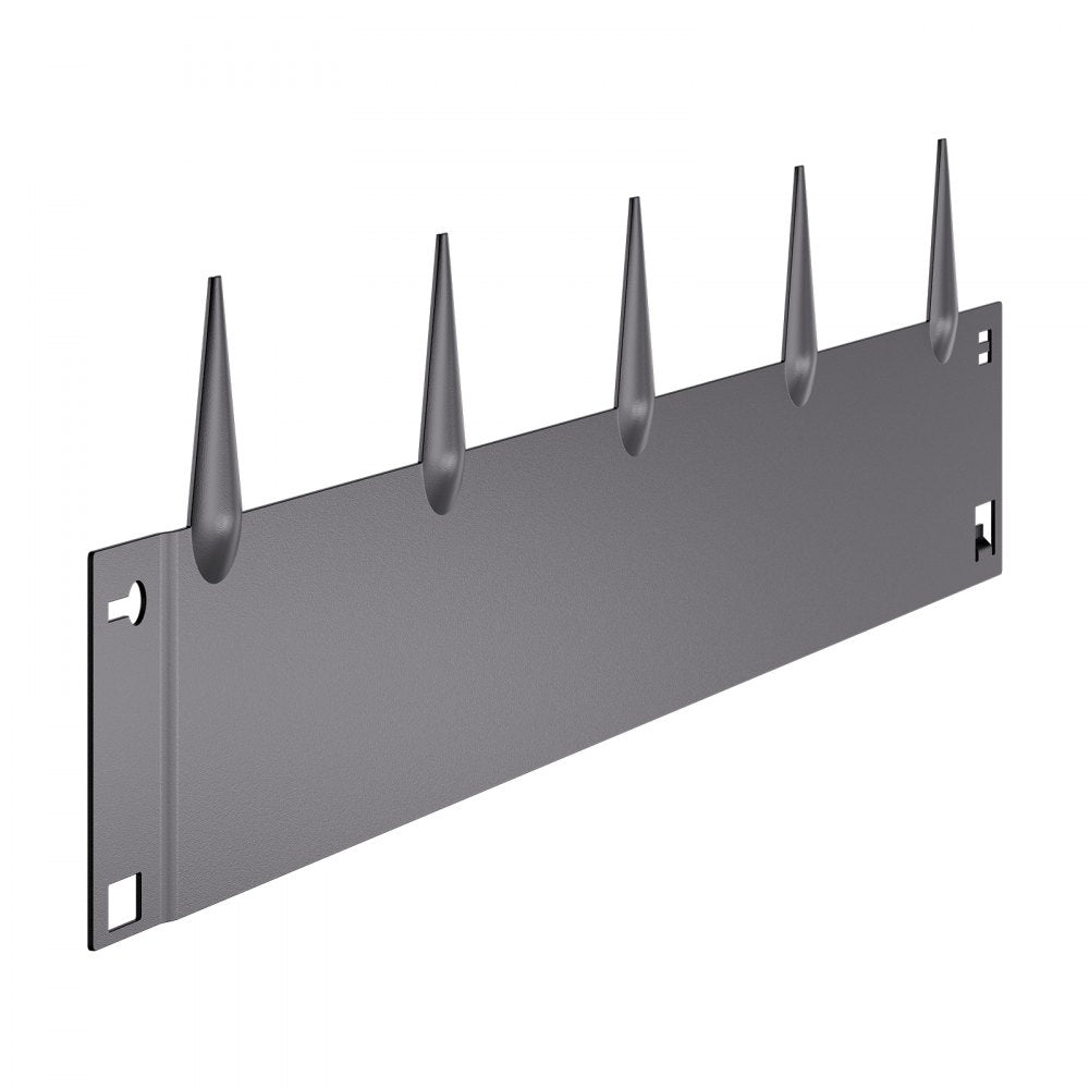 Steel Landscape Edging 5 Packs 39 x 5in Rust-Resistant for Yard Dark Gray