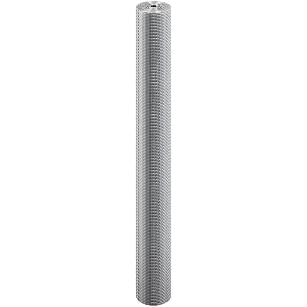 Hardware Cloth 6.35 mm 1220 mm x 15.24 m 23 Gauge Chicken Wire Fence, Hot-Dip Galvanized After Welding Metal Wire Mesh Roll, Garden Plant Welded Fencing Roll Supports Poultry Netting Cage Fence