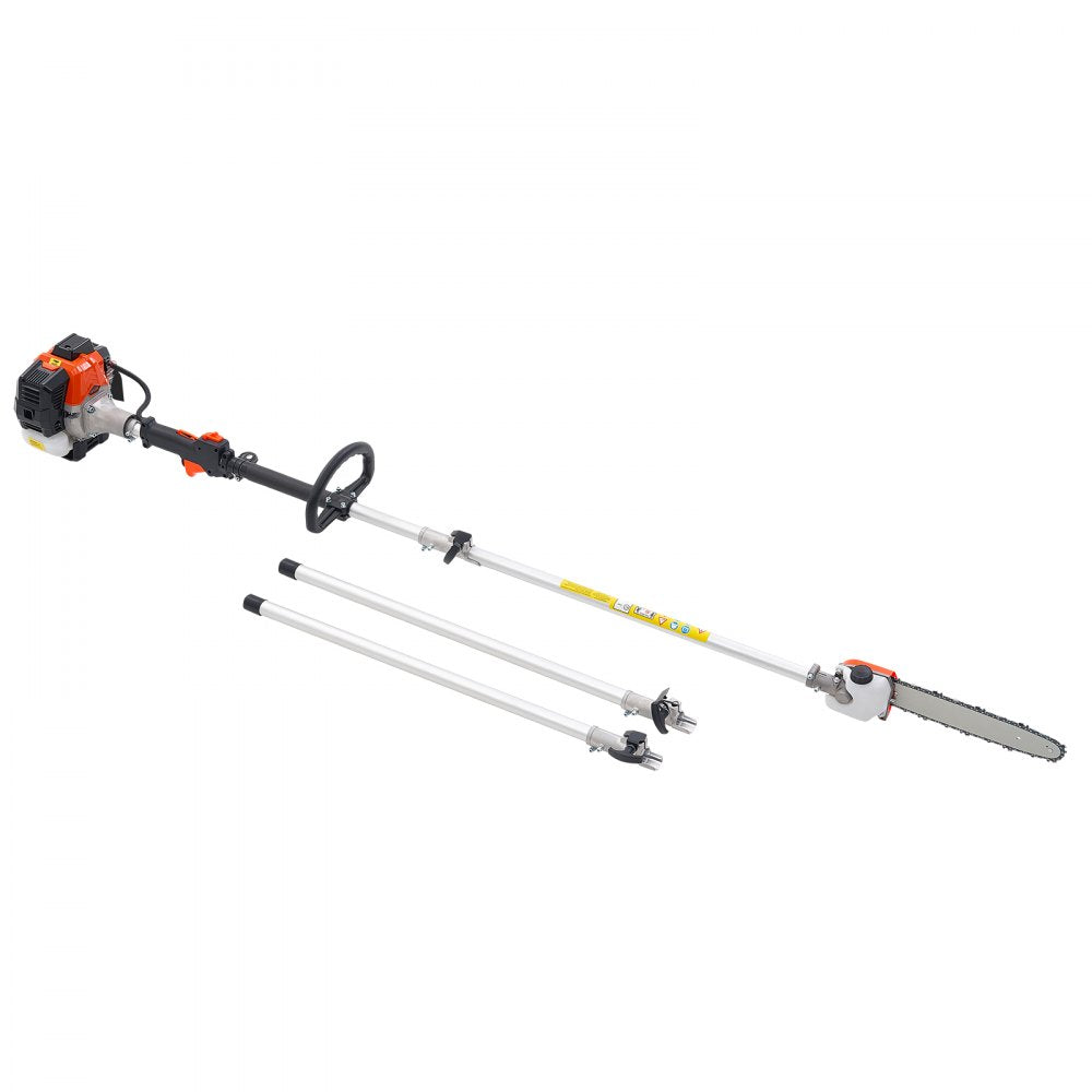 Gas Pole Saw 25CC 2-Stroke Cordless Tree Trimmer 30.5 cm Cutting Bar