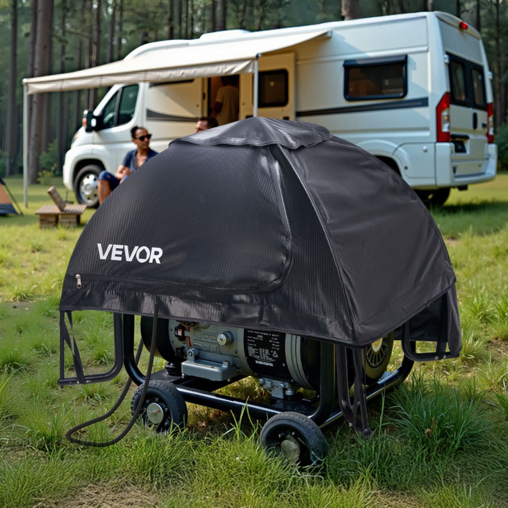 VEVOR Generator Cover Universal Generator Waterproof Cover 915x660x660 mm Black