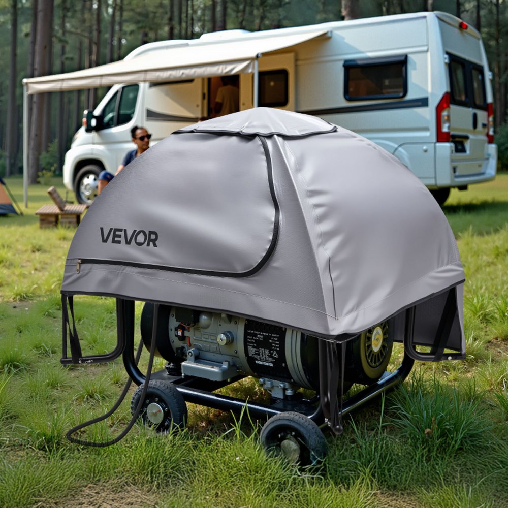VEVOR Generator Cover Universal Generator Waterproof Cover 915x660x660 mm Grey