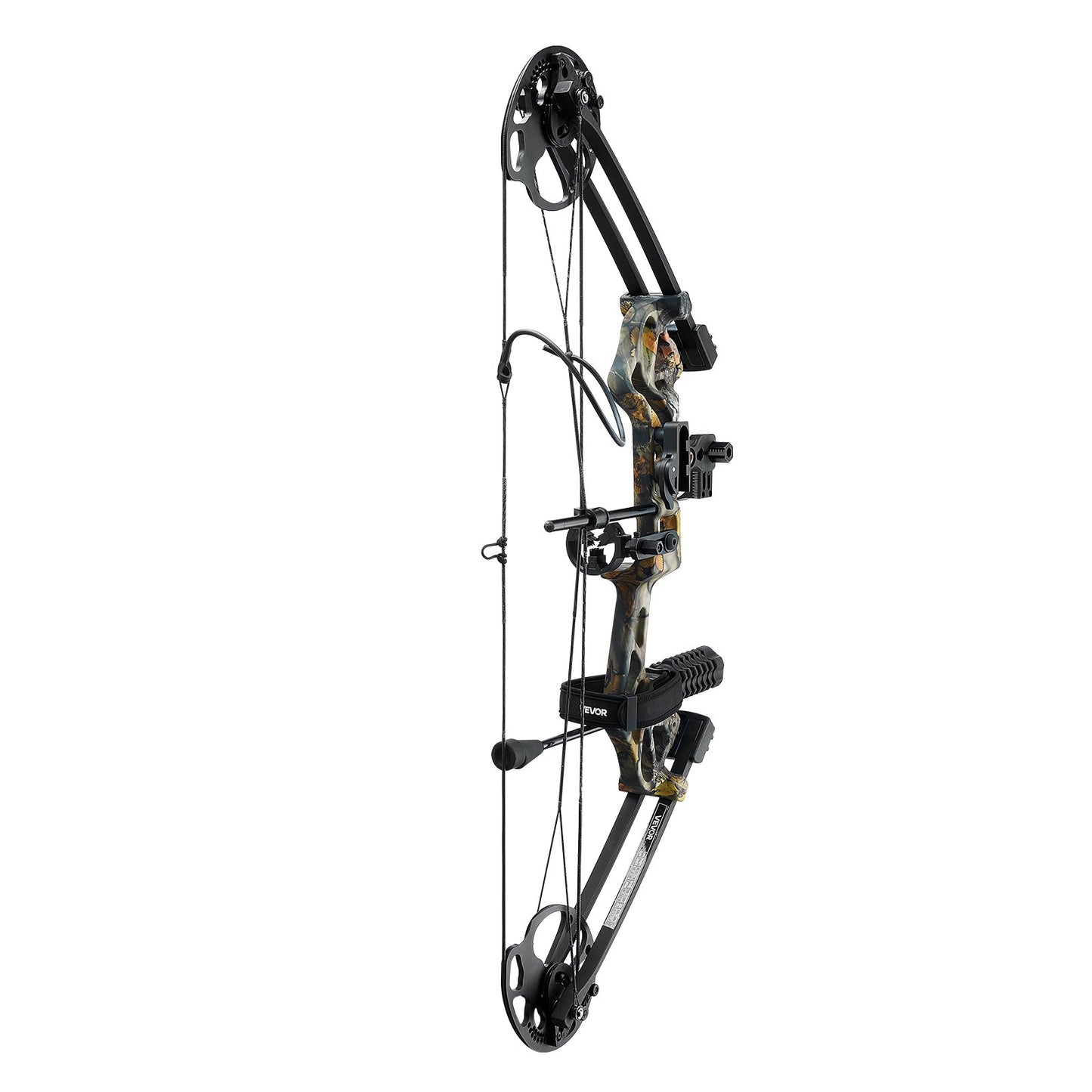 Compound Bow Archery, Adjustable 19-30 in Draw Length Compound Bow Package for Beginner, 19-70 Lbs Draw Weight Archery Bows and Arrow Set, Right Hand Kit with Hunting Equipment, 320 fps
