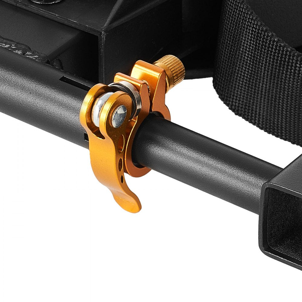 Golf Bag Holder Bracket Attachment Adjustable Bag Bar for Most 2+2 Cart
