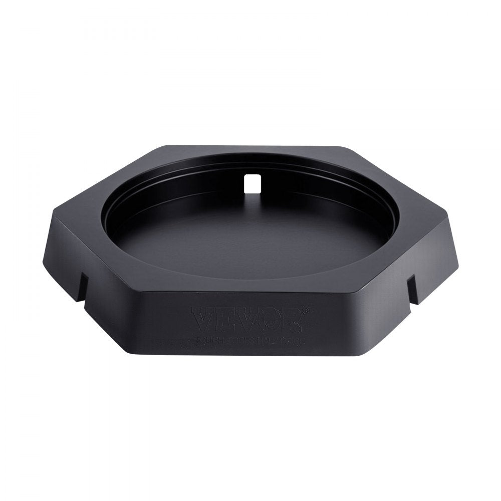 RV Leveling Pads 5000lbs 4 Pcs Rubber Trailer Jack Pads for 10" Round Feet