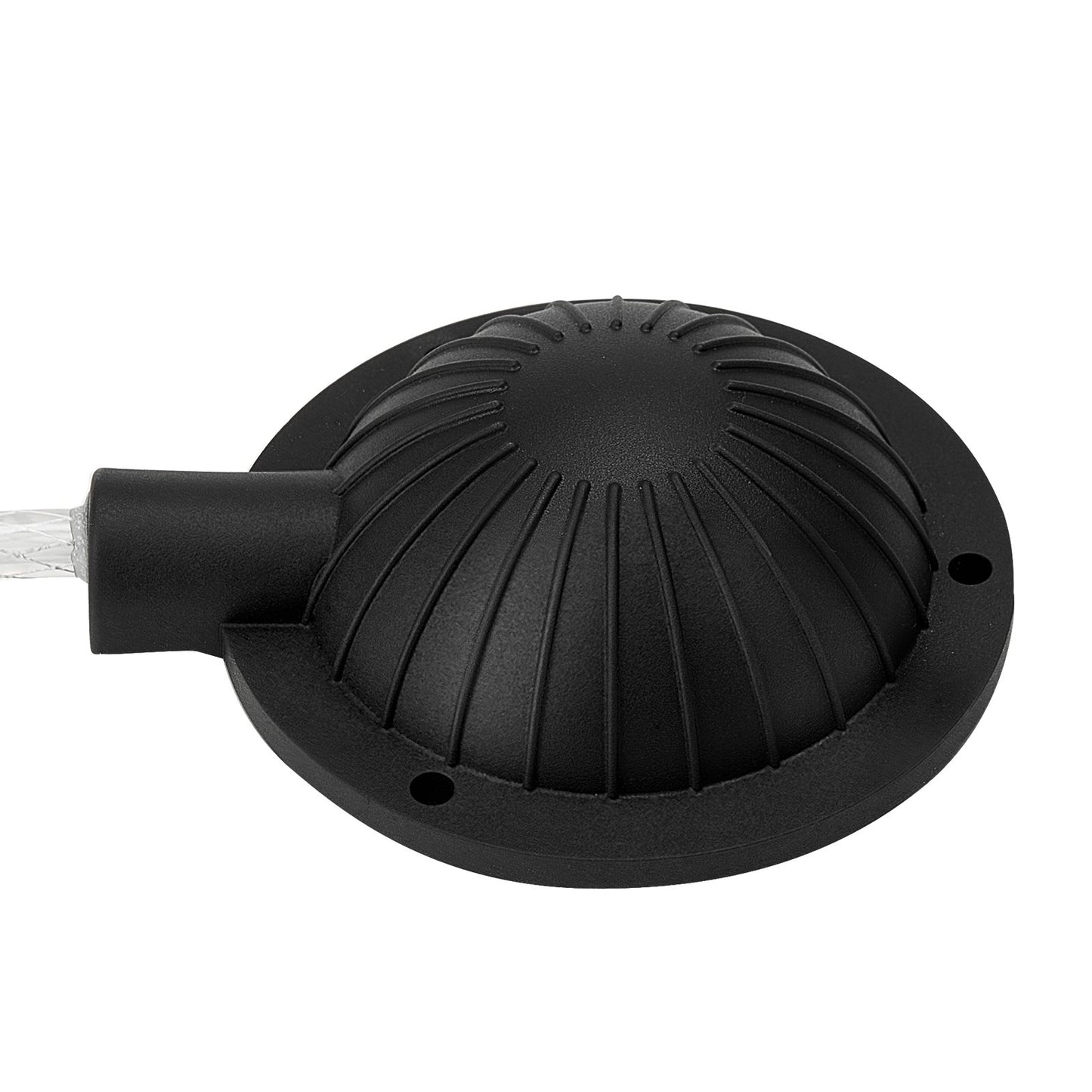 Drain Cleaner Machine 15m x 8mm, Sewer Snake Auger with 228RPM Electric Drill, Manual Feed Drain Cleaning Machine with 6 Cutters & Air-activated Foot Switch for 50mm to 100mm Pipes