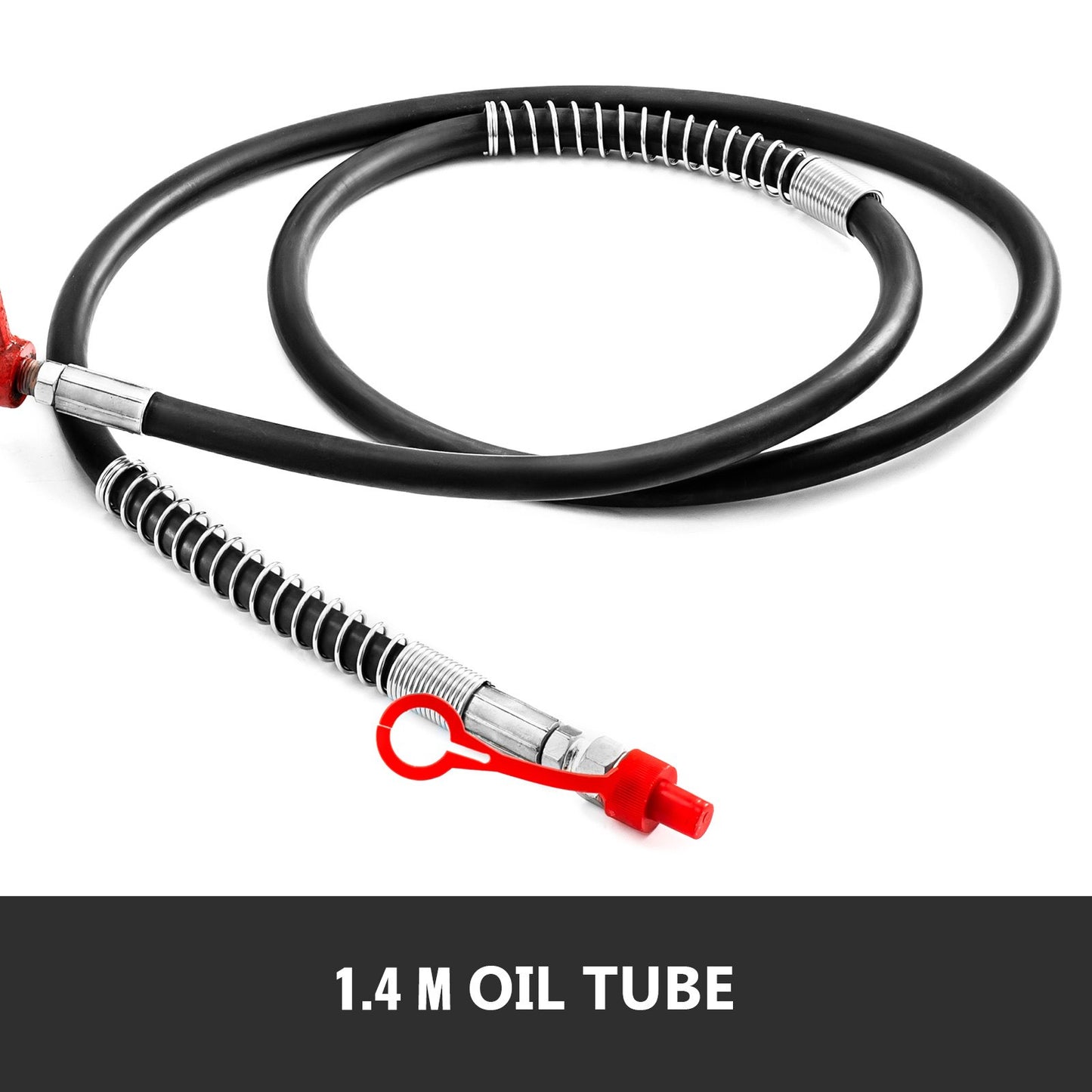 VEVOR 10 Ton Porta Power Kit 1.4M (55.1 inch) Oil Hose Hydraulic Car Jack Ram Autobody