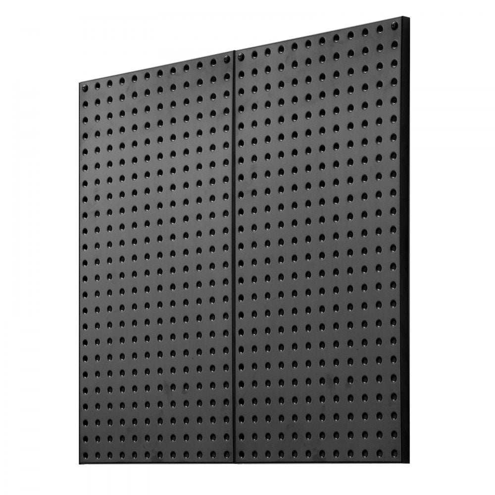 VEVOR Metal Pegboard Panels 609.6 x 304.8 mm 2 Panels Wall Organizer for Home