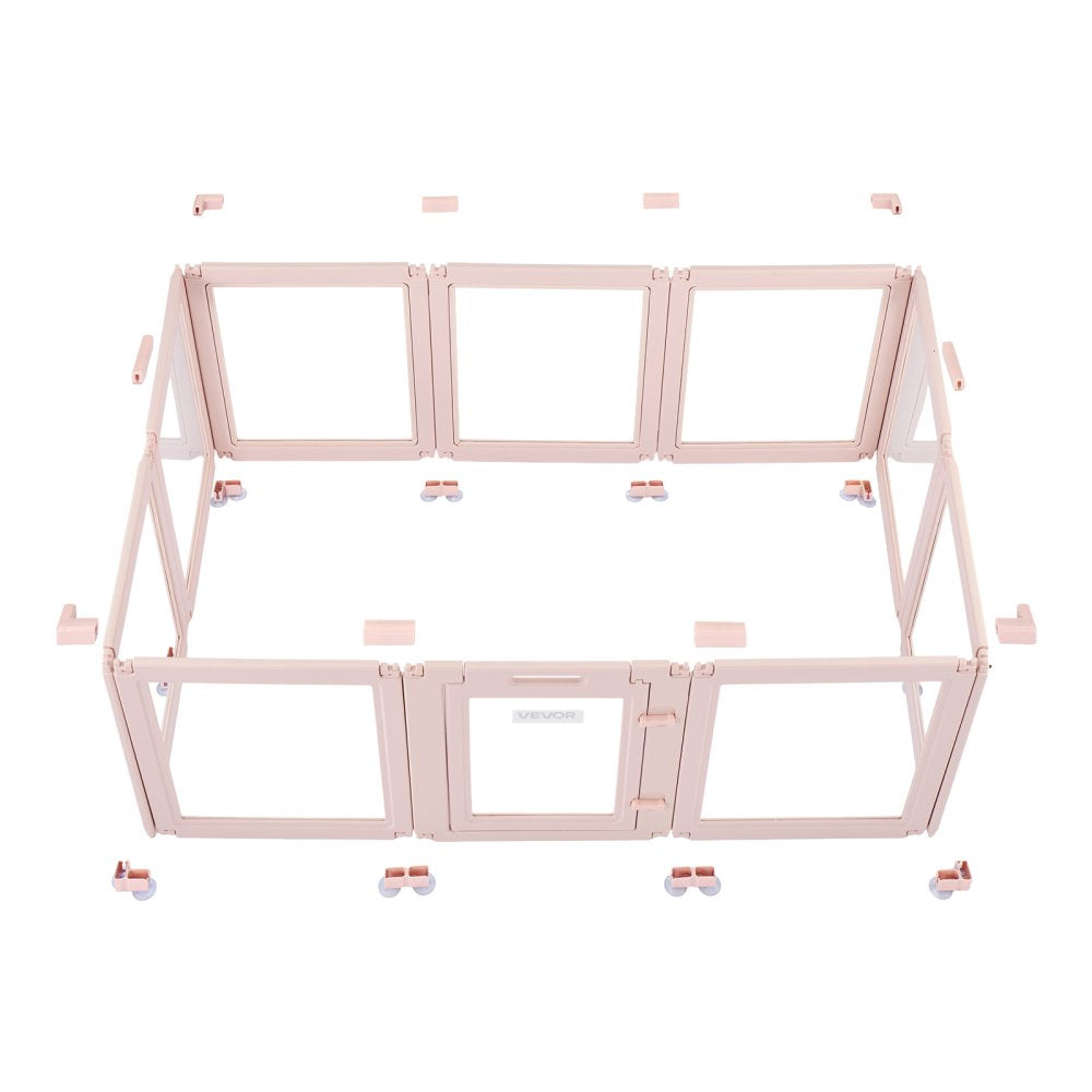 Dog Whelping Pen Box with Window Transparent for Medium Dogs 1.54x1x0.6 m