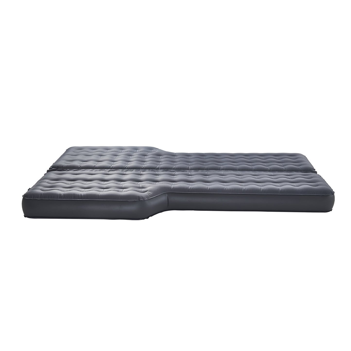 Car Air Mattress, Inflatable Car Camping Mattress, Oxford Thickened Travel Beds, Comfortable and Durable Portable Sleeping Pad with Air Pump, Nozzle, Carry Bag, Fits Most SUV MPV Sedan, Gray