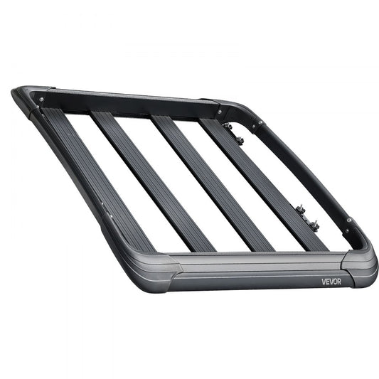 VEVOR Roof Rack Cargo Carrier Basket 1216x1020x142 mm Car Top Luggage Holder
