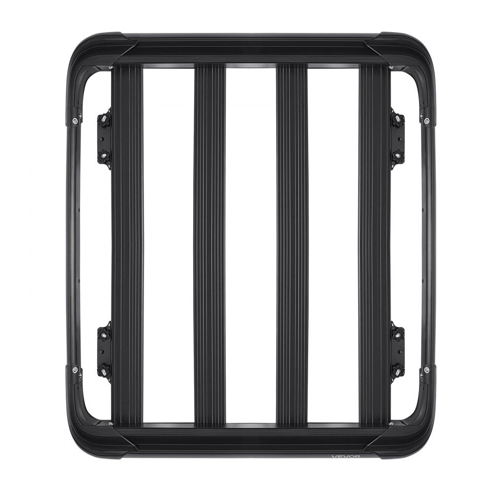 VEVOR Roof Rack Cargo Carrier Basket 1216x1020x142 mm Car Top Luggage Holder