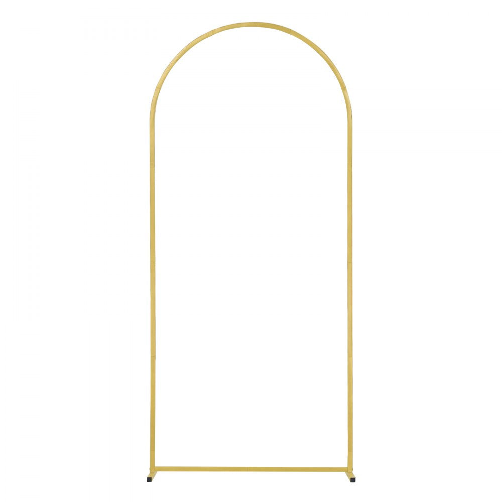 VEVOR Metal Arch Backdrop Stand Set of 3 Stand with Case Connection for Wedding