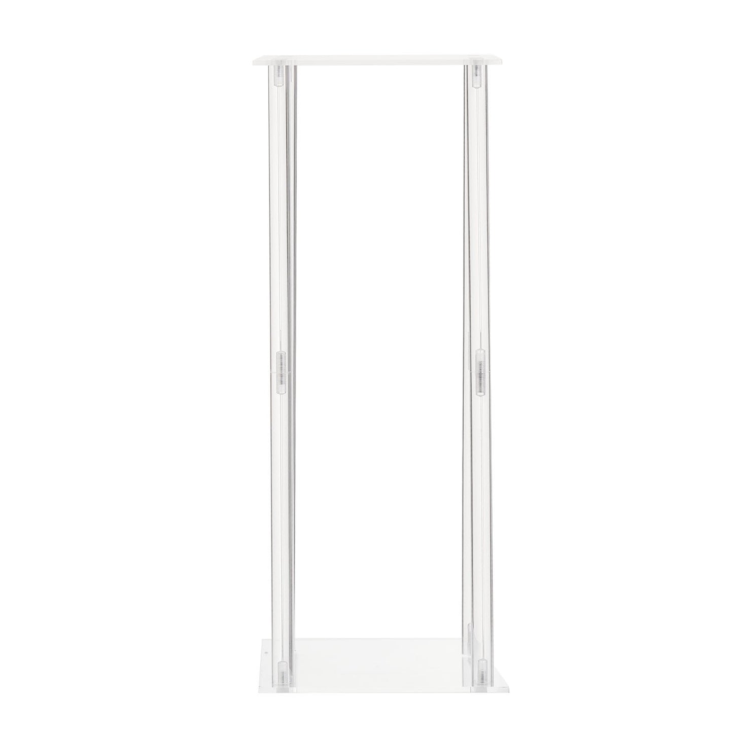 Wedding Flower Stand, 10PCS 50cm Column Flower Stand, Floral Stands with Acrylic Laminate, Cylindrical Cubic Floral Display Rack for Wedding, Party, Birthday, Home, Centerpiece Stands