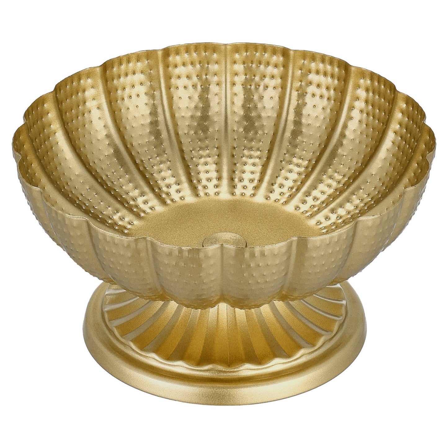 10 PCS Wedding Flower Vase, 12 cm Tall Mini Flower Table Centerpieces, Small Floral Bowl Decorative Easy Installation, Versatile Arrangement Stand for Party Events Home Decor Reception, Gold